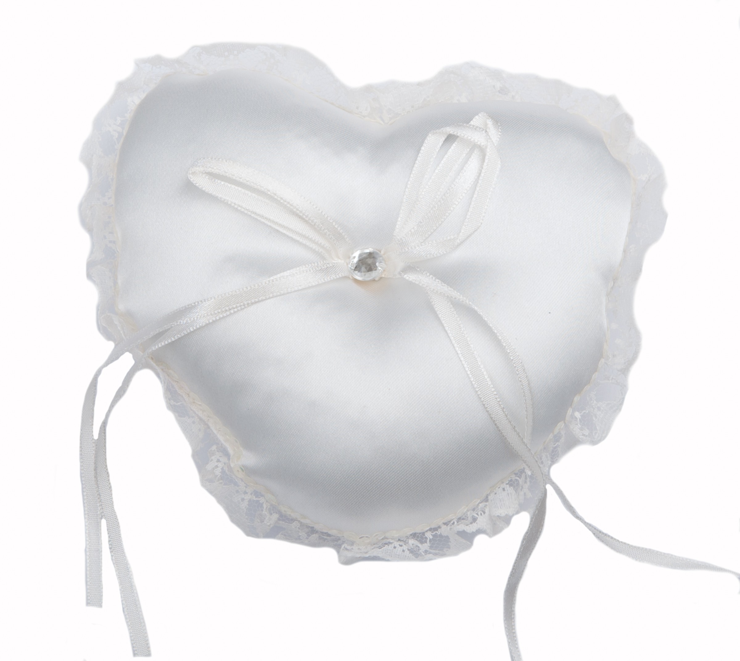 Layla heart ring cushion