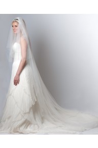 Sofiya crystal cathedral length veil