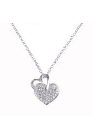 Isabella heart necklace
